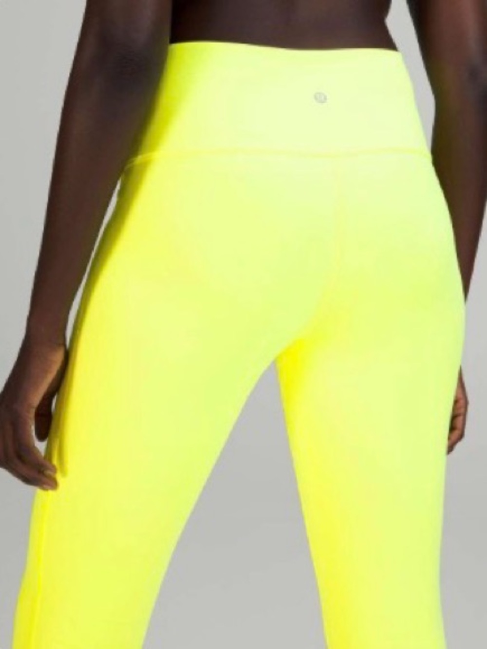 lululemon athletica Neon Yellow High-Rise Leggings
